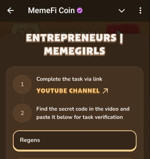 MemeFi Codes List