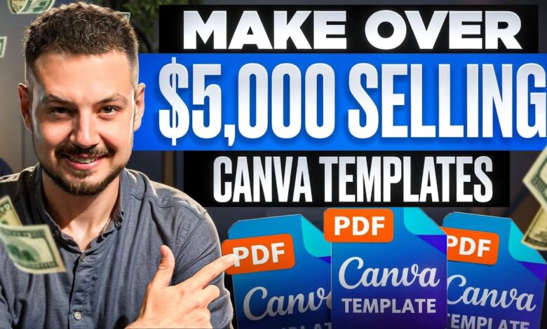 Selling CANVA Templates Tapswap Code